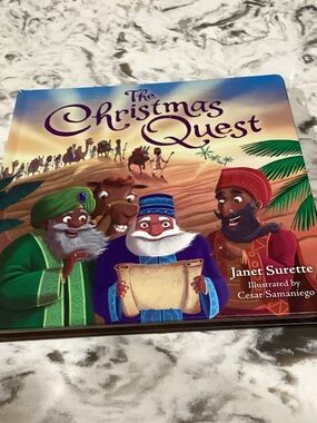 The Christmas Quest Kids Book - Green, Blue, Red